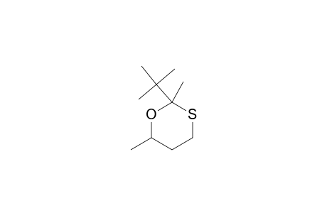 1,3-Oxathiane, 2-tert-butyl-2,6-dimethyl-, stereoisomer