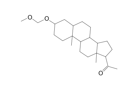Pregnan-20-one, 3-(methoxymethoxy)-, (3.beta.,5.alpha.)-