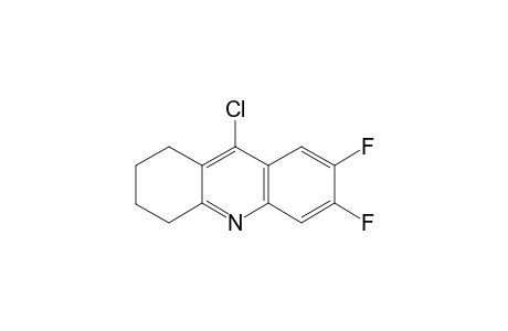 9-CHLORO-6,7-DIFLUORO-1,2,3,4-TETRAHYDROACRIDINE