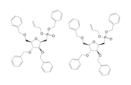 1-(ALLYLBENZYL)-3,4,6-TRI-O-BENZYL-2,5-ANHYDRO-D-GLUCITYL-PHOSPHONATE
