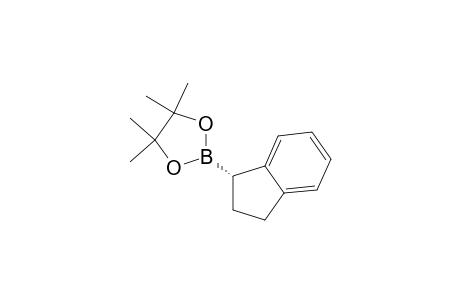 (S)-2-(2,3-Dihydro-1H-inden-1-yl)-4,4,5,5-tetramethyl-1,3,2-dioxaborolane