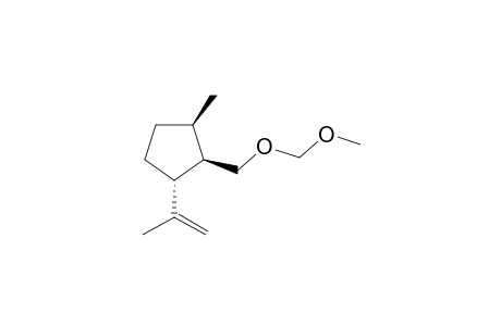 (1R,2R,3R)-2-(methoxymethoxymethyl)-1-methyl-3-(1-methylethenyl)cyclopentane