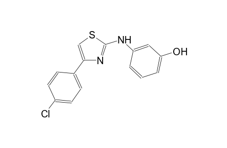 phenol, 3-[[4-(4-chlorophenyl)-2-thiazolyl]amino]-