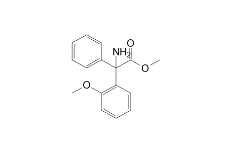 Methyl 2-amino-2-(2-methoxyphenyl)-2-phenyl-acetate