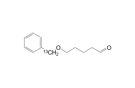 5-Benzyloxy-1-[13C]-pentanal
