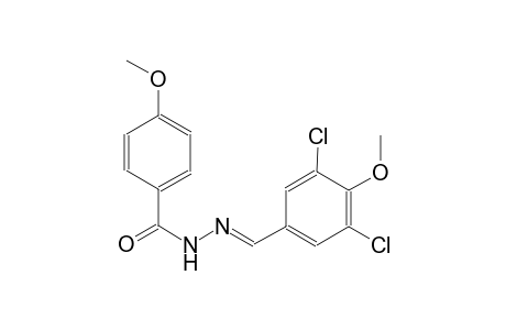 N'-[(E)-(3,5-dichloro-4-methoxyphenyl)methylidene]-4-methoxybenzohydrazide