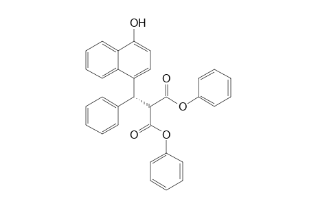 diphenyl (R)-2-((4-hydroxynaphthalen-1-yl)(phenyl)methyl)malonate