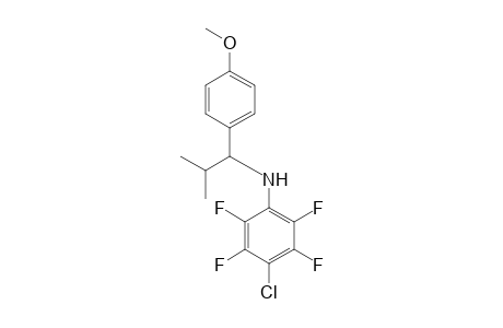 N-[(4-Chlorotetrafluoro)phenyl]-N-[1-(4-methoxyphenyl)-2-methylpropyl]amine