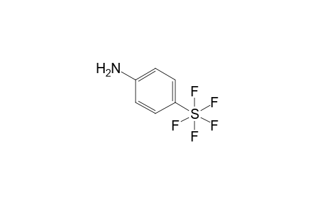 (4-Pentafluoropersulfuranylphenyl)amine