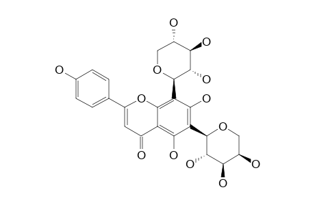 APIGENIN-6-C-ALPHA-L-ARABINOPYRANOSYL-8-C-BETA-D-XYLOPYRANOSIDE