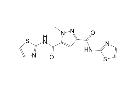 1H-pyrazole-3,5-dicarboxamide, 1-methyl-N~3~,N~5~-di(2-thiazolyl)-