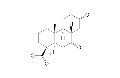 AQUILARABIETIC_ACID_K;7,13-DIOXOPODOCARPAN-18-OIC_ACID