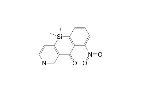 8-Nitro-10,10-dimethyl-9,10-dihydro-10-sila-2-azaanthrone