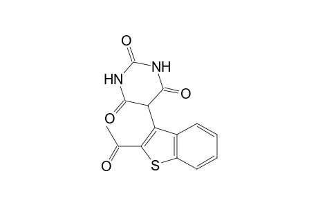 5-(2-Acetylbenzothiophen-3-yl)pyrimidine-2,4,6(1H,3H,5H)-trione