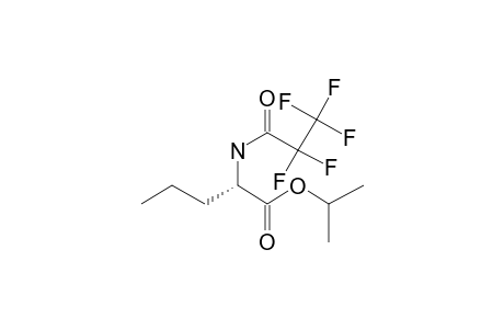 N-Pentafluoropropionyl-L-norvaline isopropyl ester