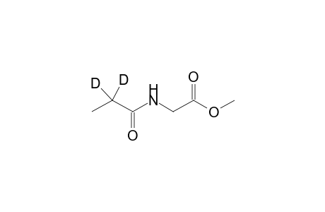 ((2,2-D2)propionyl)glycine methyl ester