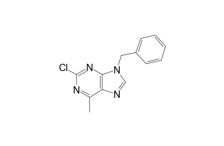 9-BENZYL-2-CHLORO-6-METHYLPURINE