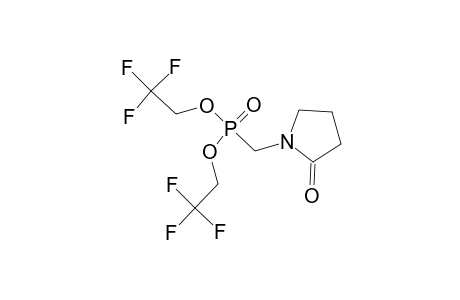 phosphonic acid, [(2-oxo-1-pyrrolidinyl)methyl]-, bis(2,2,2-trifluoroethyl) ester