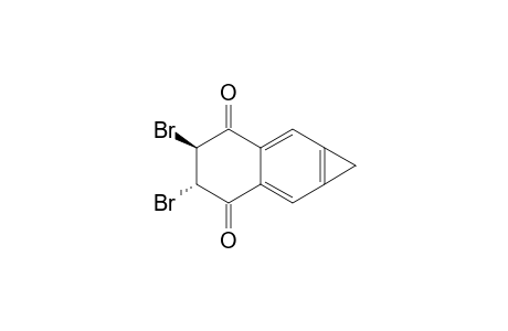 (4S,5S)-4,5-bis(bromanyl)-4,5-dihydro-1H-cyclopropa[g]naphthalene-3,6-dione