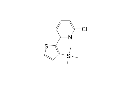 Pyridine, 2-chloro-6-[3-(trimethylsilyl)-2-thienyl]-