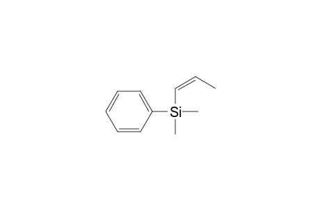 Silane, dimethylphenyl-1-propenyl-, (Z)-