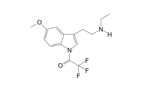 N-Ethyl-5-methoxytryptamine TFA (Indole N)