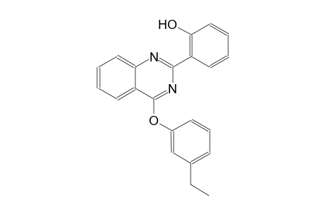 2-[4-(3-ethylphenoxy)-2-quinazolinyl]phenol