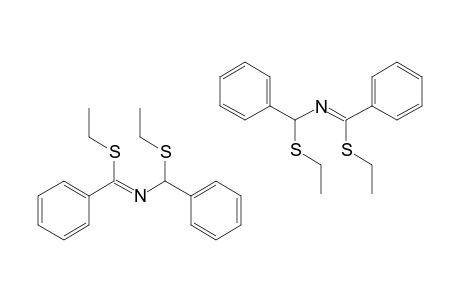 N-(1-ETHYLTHIOPHENYLMETHYL)-BENZENECARBOXIMIDO-THIOIC-ACID-ETHYLESTER