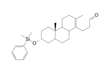3.alpha.-(Dimethylphenylsiloxy)androstane-17-one