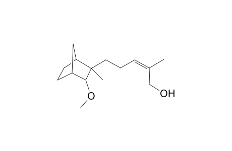 5-[3-Methoxy-2-methyl-bicyclo[2.2.1]heptan-2-yI]-2-methyl-pent-2-enol