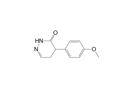 3(2H)-Pyridazinone, 4,5-dihydro-4-(4-methoxyphenyl)-
