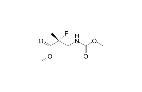 (R)-methyl 2-fluoro-3-(methoxycarbonyl)-2-methylpropanoate