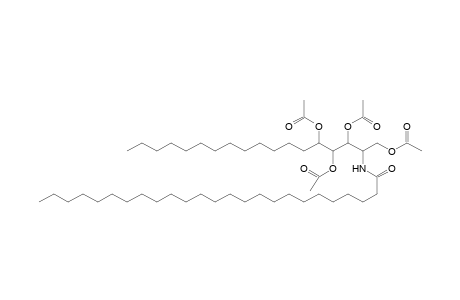 2-N-Pentacosanoyl-4,5-dihydroxy-4,5-dihydrosphingosine-1,3,4,5-tetraacetate