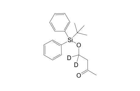 (4,4-2H2)-4-((tert-Butyldiphenylsilyl)oxy)butan-2-one