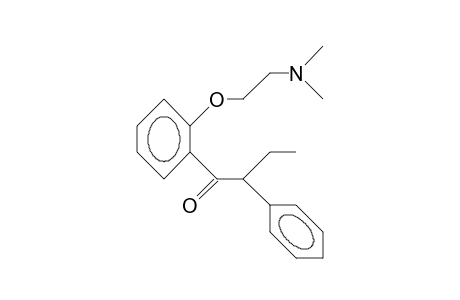 1-(2-Dimethylamino-ethoxy)-2-(2-phenyl-propionyl)-benzene