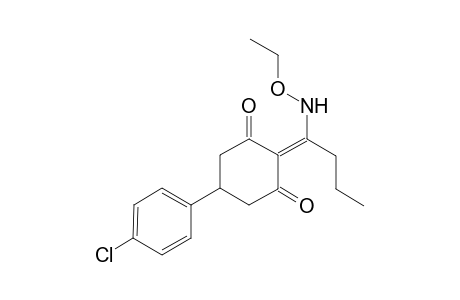 1,3-Cyclohexanedione, 5-(4-chlorophenyl)-2-[1-(ethoxyamino)butylidene]-