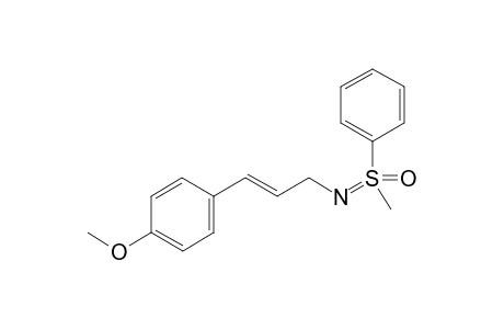 (E)-((3-(4-methoxyphenyl)allyl)imino)(methyl)(phenyl)-.lambda.6-sulfanone