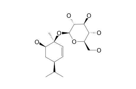 (1S,2R,4R)-PARA-MENTH-5-ENE-1,2-DIOL-1-O-BETA-D-GLUCOPYRANOSIDE