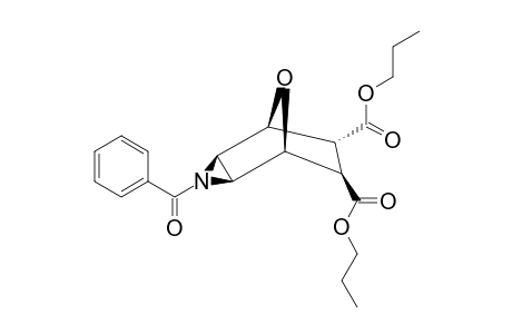 DIPROPYL-(1RS,2SR,4RS,5SR,6RS,7RS)-3-BENZOYL-8-OXA-3-AZATRICYCLO-[3.2.1.0(2,4)]-OCTANE-6,7-DICARBOXYLATE