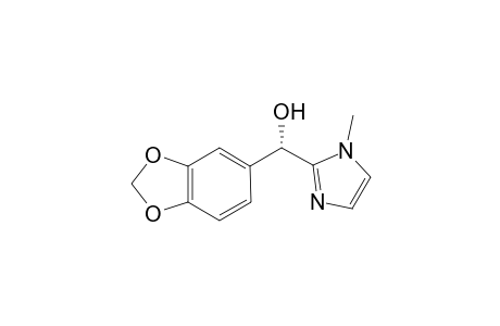 (S)-Benzo[d][1,3]dioxol-5-yl(1-methyl-1H-imidazol-2-yl)methanol