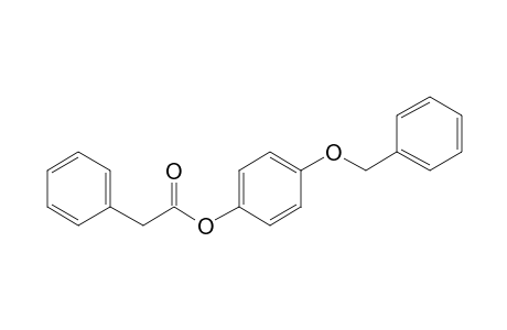 Phenylacetic acid, 4-benzyloxyphenyl ester