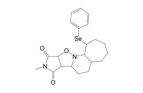 exo-14-Methyl-3-phenylselenyl-17-oxa-1,14-diazatetracyclo[9.6.0.0(2,8).0(12,16)]heptadecan-13,15-dione