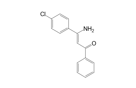 3-Amino-3-(4-chlorophenyl)-1-phenylprop-2-en-1-one