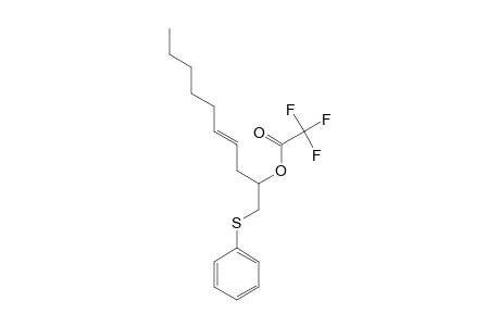 1-PHENYLTHIO-2-4-(TRIFLUOROACETOXY)-DEC-4-ENE