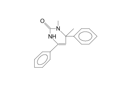 3,4-Dimethyl-4,6-diphenyl-dihydro-pyrimidin-2-one