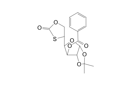 3-O-Benzoyl-1,2-isopropylidene-4,5(S)-O,S-carbonyl-.beta.L-idofuranose