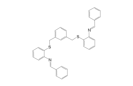 1,3-Bis[2'-(benzylideneimino)phenylsulfanylmethyl]benzene