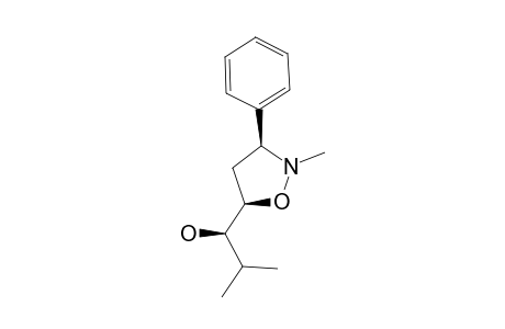 (1'RS,3SR,5RS)-2-Methyl-5-(1'-hydroxy-2'-methylpropyl)-3-phenylisoxazolidine