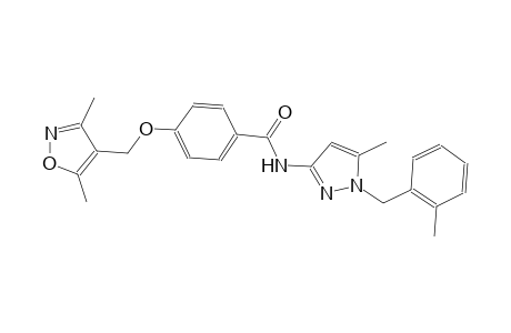 benzamide, 4-[(3,5-dimethyl-4-isoxazolyl)methoxy]-N-[5-methyl-1-[(2-methylphenyl)methyl]-1H-pyrazol-3-yl]-