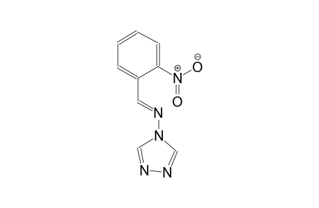 N-[(E)-(2-nitrophenyl)methylidene]-4H-1,2,4-triazol-4-amine